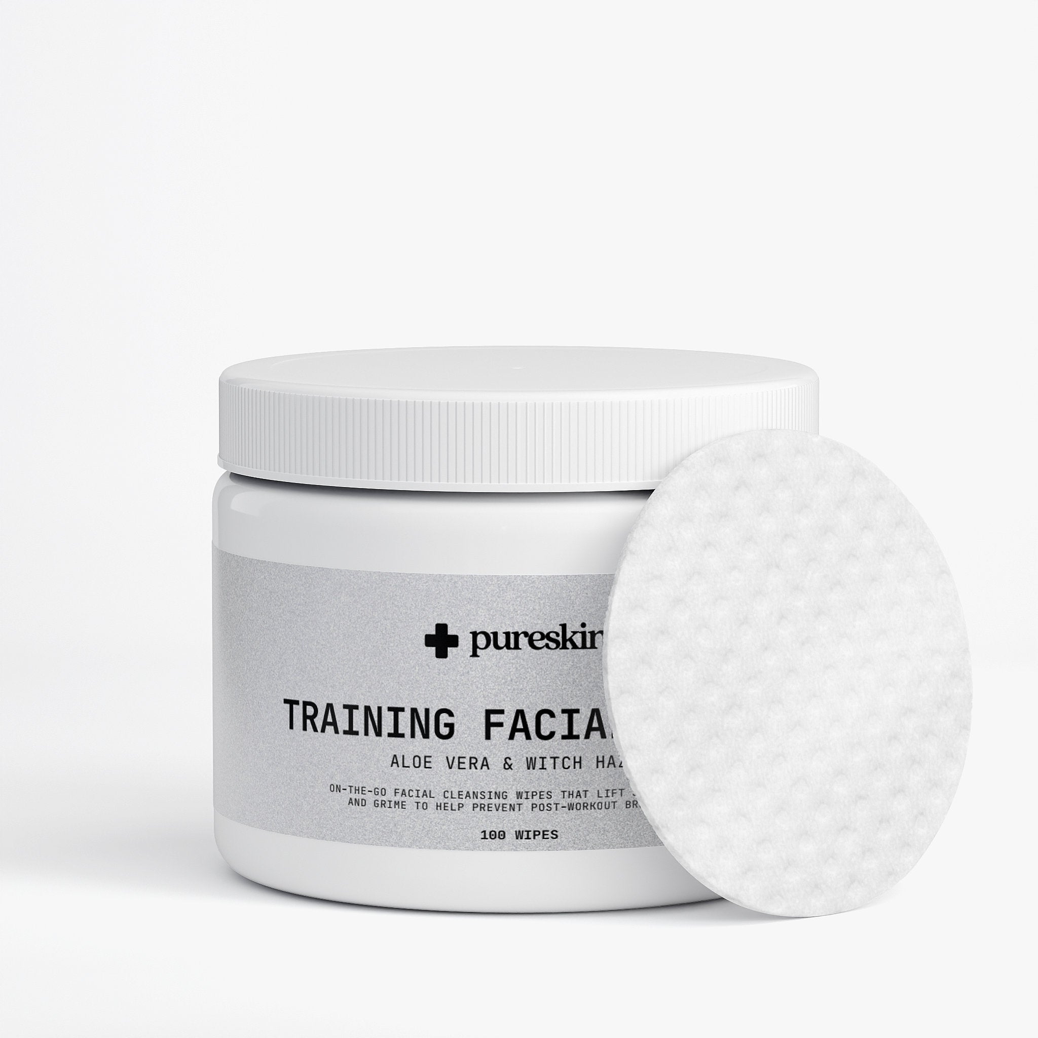 pureskin® training facial wipes
